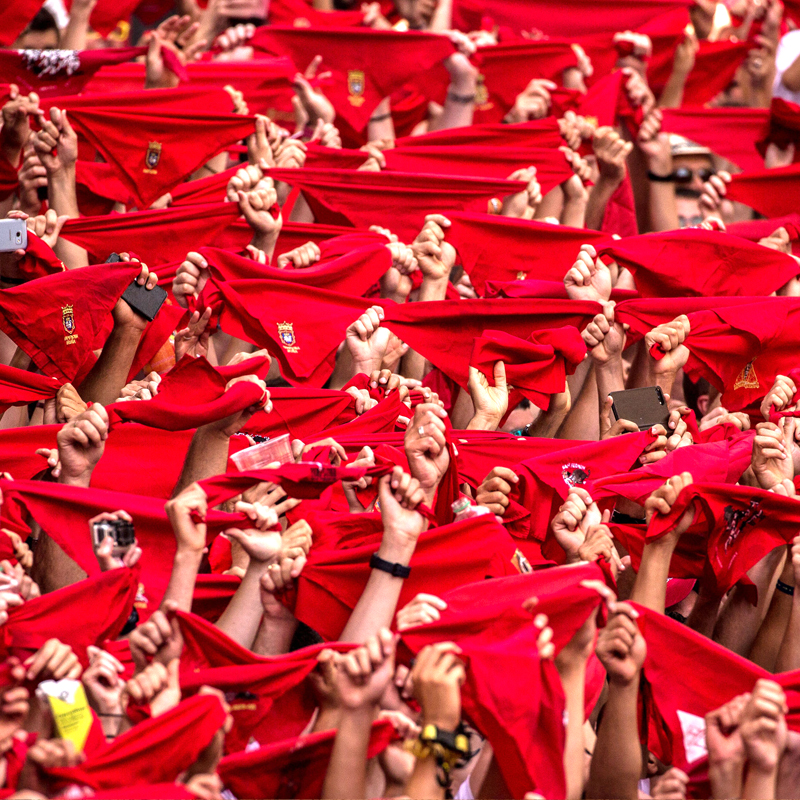 SAN FERMÍN EN EL RESTAURANTE HOTEL DON CARLOS