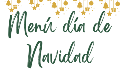 MENÚ 25 DE DICIEMBRE